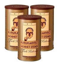 Kurukahveci Mehmet Efendi Sade Türk Kahvesi 3x500 gr