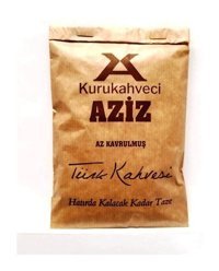 Kurukahveci Aziz Sade Az Kavrulmuş Türk Kahvesi 10x100 gr