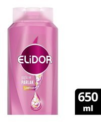 Elidor Superblend Onarıcı İnce Telli Düz Saçlar İçin Keratin Makademia Yağı Kremsiz Şampuan Unisex Şampuanı 650 ml