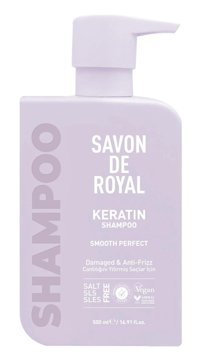 Savon De Royal Pürüzsüz Etki Düz Saçlar İçin Sülfatsız Parabensiz Kremsiz Şampuan Unisex Şampuanı