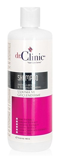 Dr. Clinic Güçlendirici Düz Saçlar İçin Kremsiz Şampuan Unisex Şampuanı 400 ml