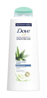 Dove Kepek Karşıtı Düz Saçlar İçin Aloe Vera Kremsiz Şampuan Unisex Şampuanı 400 ml