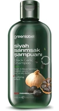 Greenlabel Düz Saçlar İçin Parabensiz Kremsiz Şampuan Unisex Şampuanı 400 ml