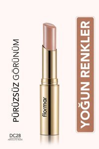 Flormar Deluxe - DC28 Kahverengi Mat Lipstick Ruj