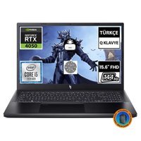 Acer Nitro V 15 ANV15-51-54UY NH.QNBEY.001A5 Harici GeForce RTX 4050 Intel Core i5 13420H 16 GB DDR5 1 TB - 256 GB SSD 15.6 inç FHD Freedos Gaming Laptop CNT0 Çanta