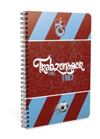 Gıpta Trabzonspor 8629 A4 Noktalı Büyük Boy Çok Renkli Not Defteri