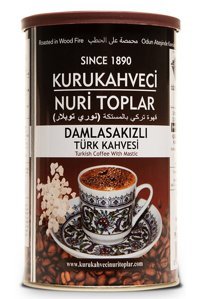 Kuru Kahveci Nuri Toplar Damla Sakızlı Orta Kavrulmuş Türk Kahvesi 250 gr