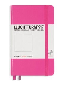 Leuchtturm1917 A6 Çizgisiz Cep Boy Beyaz Not Defteri