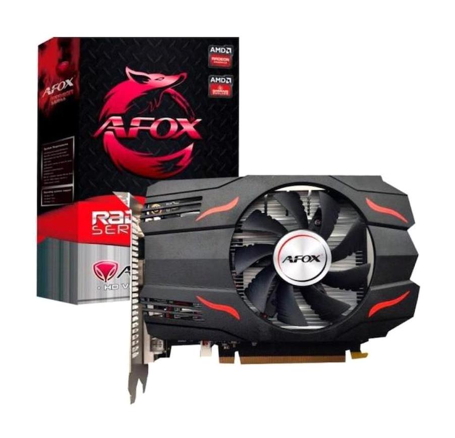 Afox Radeon RX 550 4 GB GDDR5 PCI-Express 3.0 DirectX 12 2 Fanlı Fanlı Soğutma 128 Bit Gaming AMD Ekran Kartı