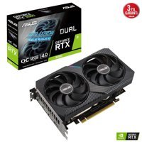 Asus Dual OC RTX 3060 12 GB GDDR6 PCI-Express 4.0 DirectX 12 Ultimate 2 Fanlı Fanlı Soğutma 192 Bit Gaming Nvidia Ekran Kartı