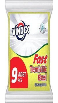 Vindex Fast 9'lu Temizlik Bezi