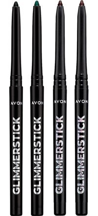 Avon Glimmerstick Asansörlü Parlak Simli Akmayan Çok Renkli Göz Kalemi Kahverengi-Siyah-Yeşil