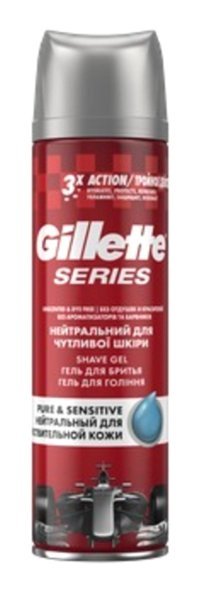 Gillette Series Pure&Sensitive Hassas Ciltler 200 ml Tıraş Jeli