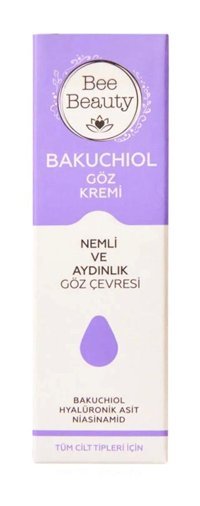 Bee Beauty Bakuchiol Cream Tüm Ciltler İçin Göz Çevresi Krem Tüp 15 ml