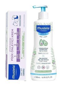 Mustela Bebe Enfant Hipoalerjenik Yenidoğan Normal Ciltler İçin Avokado Yağlı Bebek Şampuanı 500 ml