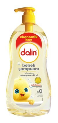 Dalin Klasik Göz Yakmayan Hipoalerjenik Yenidoğan Tüm Ciltler İçin Bebek Şampuanı 900 ml