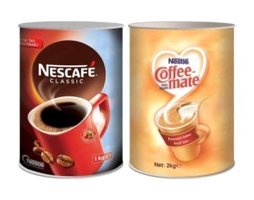 Nescafe Classic Teneke Granül Kahve 1 kg + Nestle Coffee Mate 2 kg