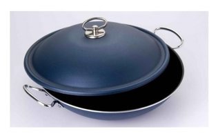 Altınbaşak Wok Granit 32 cm Basık Tencere