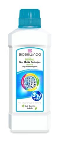 Biobellinda 3 Etkili Tüm Renkler İçin Konsantre 21 Yıkama Sıvı Deterjan 700 ml