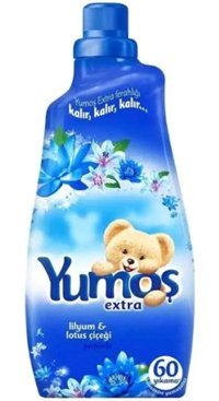 Yumoş Extra Konsantre Lilyum - Lotus Çiçeği 60 Yıkama Yumuşatıcı 12x1.44 lt