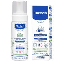 Mustela Göz Yakmayan Yenidoğan Normal Ciltler İçin Avakado Bebek Şampuanı 150 ml