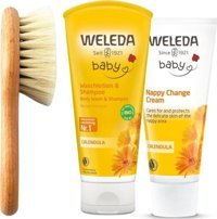 Weleda Göz Yakmayan Yenidoğan Hassas Ciltler İçin Kadife Çiçeği Bebek Şampuanı 200 ml