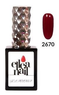 Ellea Nail 2670 Bordo Parlak Kalıcı Oje