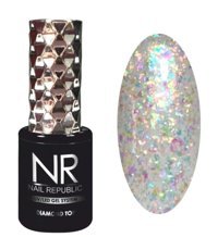 Nail Republic 3 Gri Simli Simli Oje