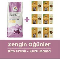 Kito Hindi Etli Düşük Tahıllı Yavru Kuru Kedi Maması 2 kg