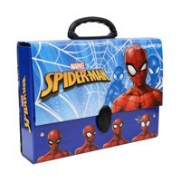 Keskin Color Spiderman Desenli Mavi Plastik Resim Çantası 23.5x32.7 cm