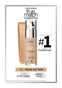 L'oréal Paris True Match 3D Golden Beige Likit Şişe Fondöten 30 ml