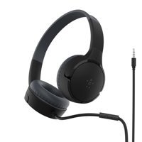 Belkin Soundform Mini 3.5 mm Gürültü Önleyici Mikrofonlu Kablolu Kulak Üstü Kulaklık Siyah