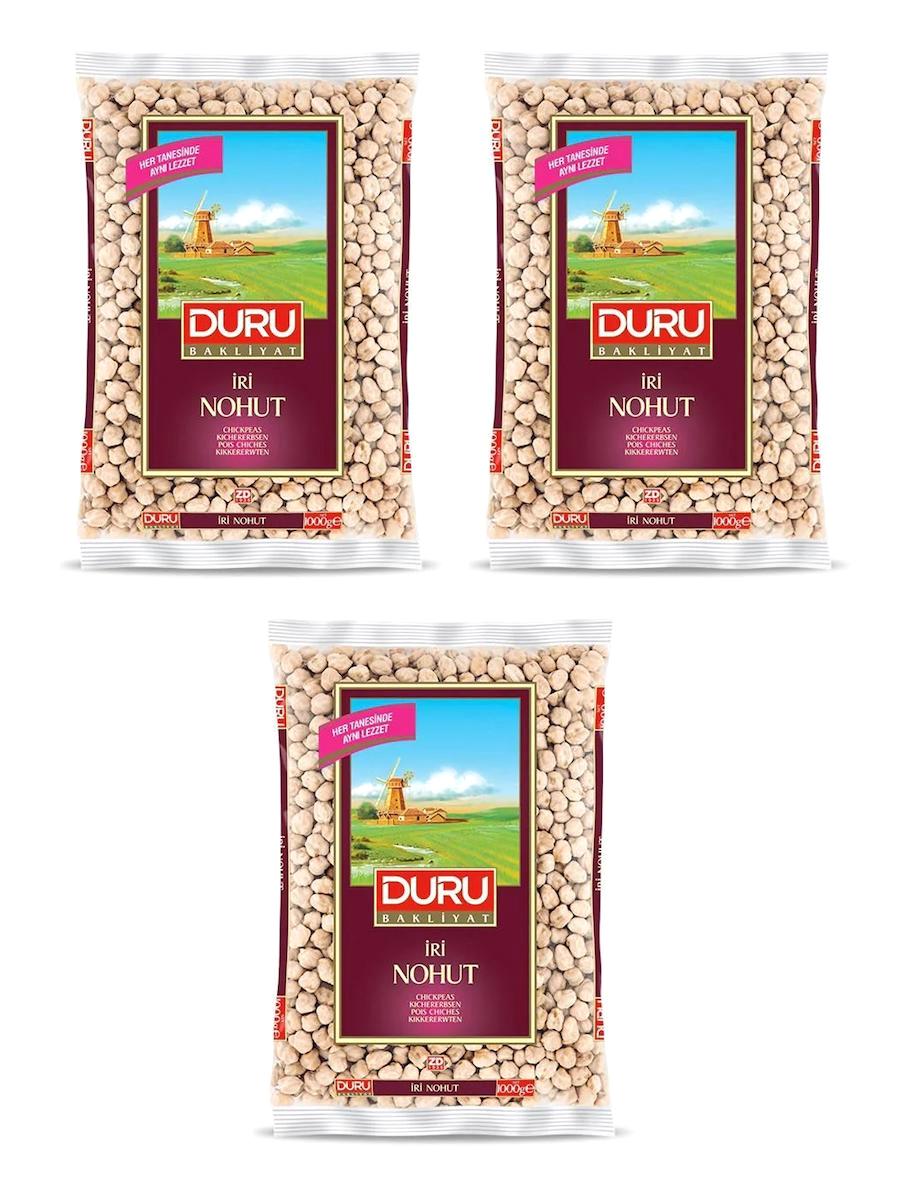 Duru Bakliyat İri Nohut 3x1 kg