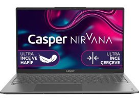 Casper Nirvana X600.1255-BV00A-G-F Dahili Intel Iris Xe Graphics Eligible Intel Core i7 1255U 16 GB Ram 500 GB SSD 15.6 inç Full HD Windows 11 Home Laptop