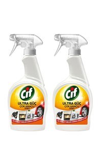 Cif Ultra Güç Sprey Mutfak ve Banyo Temizleyici 2x1 lt