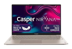 Casper Nirvana X600.1235-BF00P-K-F Dahili Intel Iris Xe Graphics Eligible Intel Core i5 1235U 16 GB Ram 1 TB SSD 15.6 inç Full HD Windows 11 Home Laptop