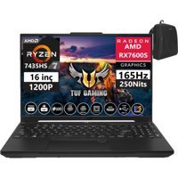 Asus TUF Gaming A16FA617NSR-N305607 Dahili AMD Radeon RX 7600S AMD Ryzen 7 7435HS 32 GB DDR5 Ram 2 TB SSD 16 inç Full HD FreeDos Laptop + WeblegelsinÇanta