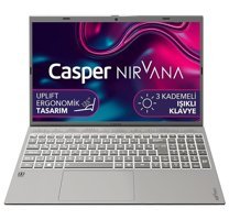 Casper Nirvana C550.1235-BV00P-G-F Dahili Intel Iris Xe Graphics Eligible Intel Core i5 1235U 16 GB Ram 500 GB SSD 15.6 inç Full HD Windows 11 Home Laptop