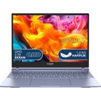 Casper Nirvana Z100.1335-BF00X-M-Q Dahili Intel Iris Xe Graphics Eligible Intel Core i5 1335U 16 GB DDR4 Ram 1 TB SSD 14 inç QHD FreeDos Laptop