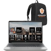 HP 255 G9 6Q8N1ES254 Dahili AMD Radeon RX Vega 7 AMD Ryzen 5 5625U 12 GB Ram 512 GB SSD 15.6 inç Full HD Windows 11 Pro Laptop + PER4 Çanta