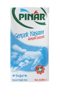 Pınar Yarım Yağlı Süt 500 ml