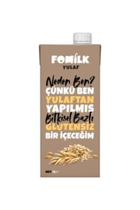 Fomilk Vegan Yulaf Sütü Laktozsuz 1 lt