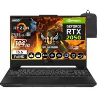 Asus TUF Gaming A15 FA506NF-HN05026 Harici GeForce RTX 2050 AMD Ryzen 5 7535HS 64 GB DDR5 Ram 1 TB SSD 15.6 inç Full HD Windows 11 Home Oyuncu Laptop + WeblegelsinÇanta