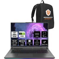 Asus ROG Strix G18 N6092P408 N6092 Harici GeForce RTX 4080 Intel Core i9 14900HX 48 GB Ram 1 TB SSD 18 inç QHD Windows 11 Pro Oyuncu Laptop + PER4 Çanta