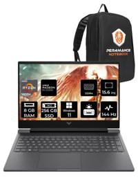 HP Victus 15 A42ZMEA Harici AMD Radeon RX 6500M AMD Ryzen 5 5600H 8 GB Ram 256 GB SSD 15.6 inç Full HD Windows 11 Home Laptop + PER4 Çanta