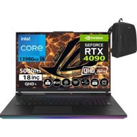 Asus ROG Strix Scar 18 G834JY-N604018 Harici GeForce RTX 4090 Intel Core i9 13980HX 32 GB DDR5 Ram 2 TB SSD 18 inç QHD Windows 11 Pro Oyuncu Laptop + WeblegelsinÇanta