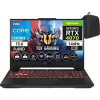 Asus TUF Gaming F15 FX507VI-LP09633 Harici GeForce RTX 4070 Intel Core i7 13620H 16 GB DDR5 Ram 512 GB SSD 15.6 inç Full HD Windows 11 Pro Oyuncu Laptop + WeblegelsinÇanta