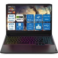 Lenovo IdeaPad 3 82K2023DTX026 Harici GeForce RTX 3050Ti AMD Ryzen 7 5800H 64 GB Ram 2 TB SSD 15.6 inç Full HD Windows 11 Home Oyuncu Laptop