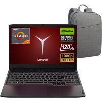 Lenovo IdeaPad Gaming 3 82K20256TX Harici GeForce RTX 3060 AMD Ryzen 7 5800H 16 GB Ram 512 GB SSD 15.6 inç Full HD Windows 11 Home Oyuncu Laptop + Lenovo Çanta