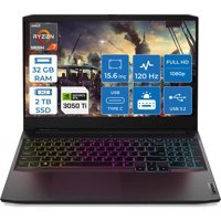 Lenovo IdeaPad 3 82K2023DTX016 Harici GeForce RTX 3050Ti AMD Ryzen 7 5800H 34 GB Ram 2 TB SSD 15.6 inç Full HD FreeDos Oyuncu Laptop